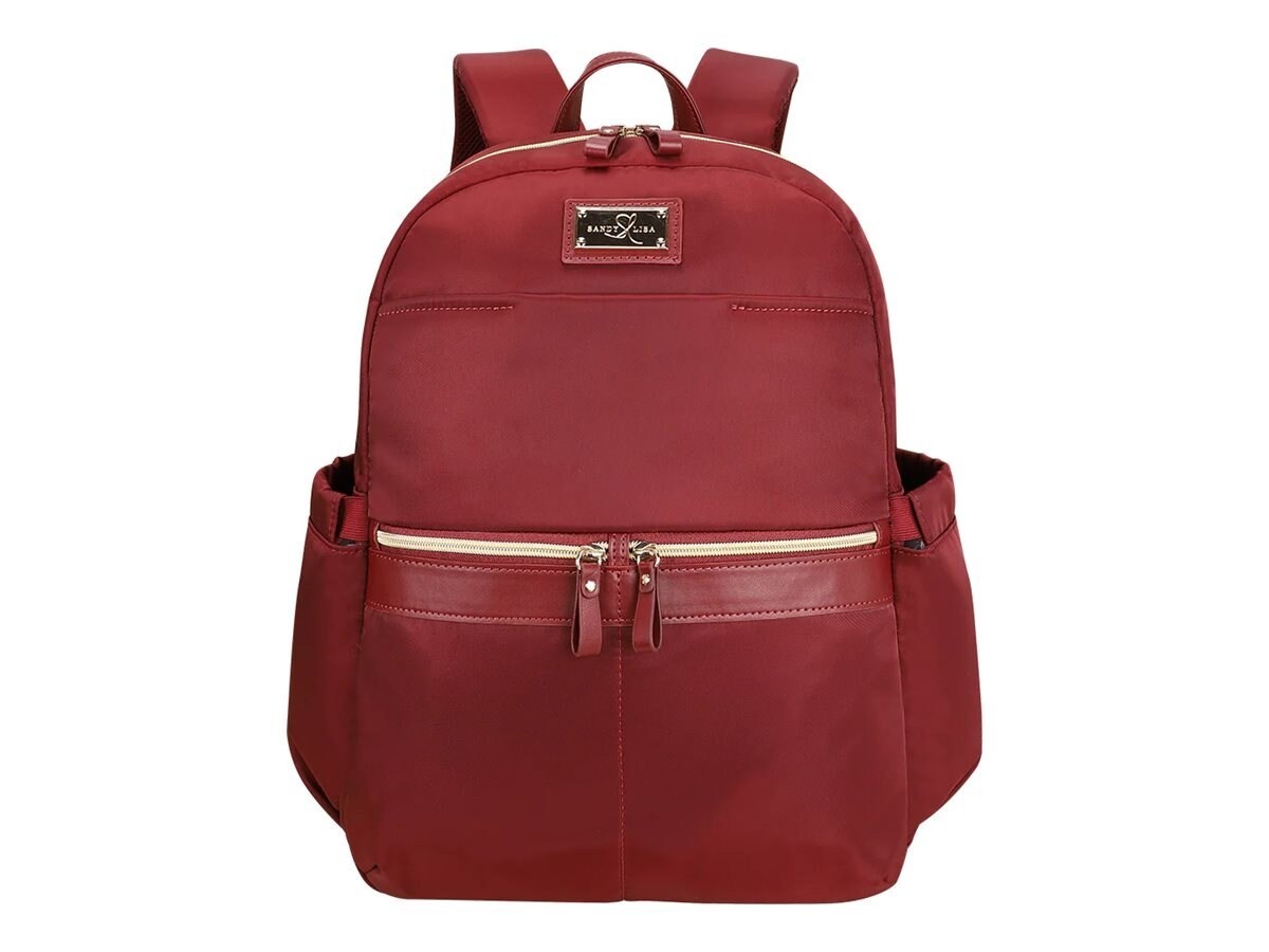 Eco Style Laguna Backpack For Laptops Up To 14" - Burgundy