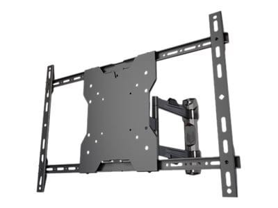 Mustang Av Ultra-Flat Articulating Dual 16/20 Center Stud Mount For 13"-65" Displays Up To 80LBS