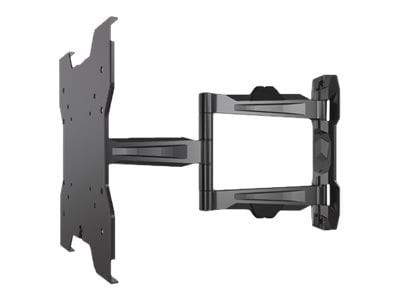 Mustang Av Ultra-Flat Articulating Single Stud Mount For 13"-46" Displays Up To 80 LBS.