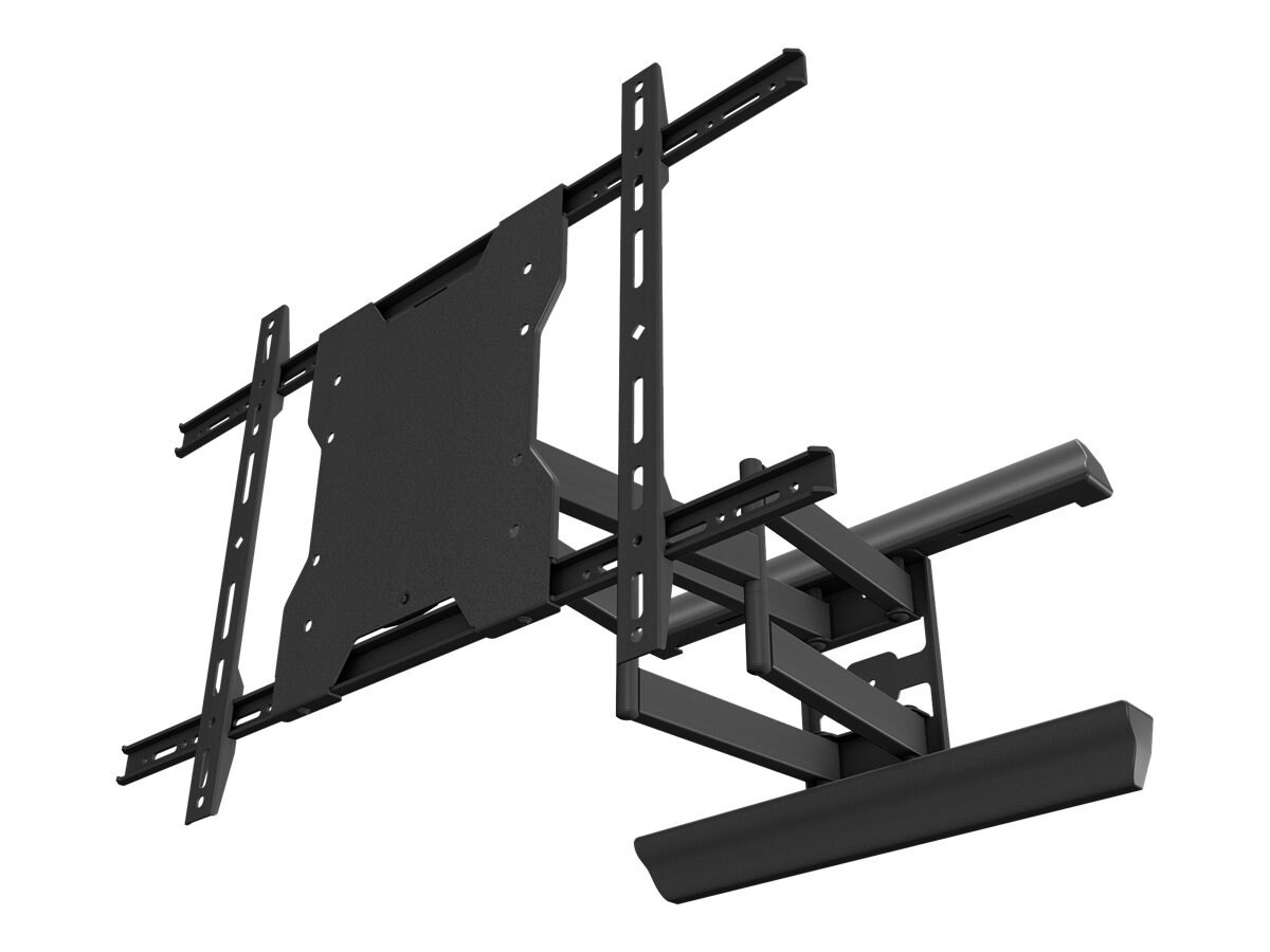 Mustang Av Universal Articulating Dual Stud Mount For 37"-75" Displays Up To 130LBS