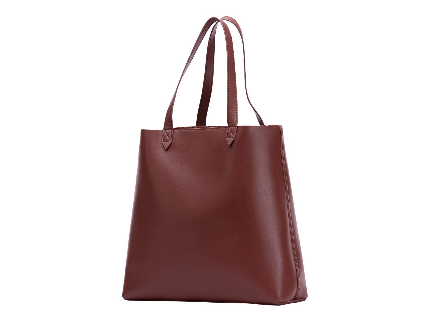 Francine Collections Made Easy Leather Tote Brown