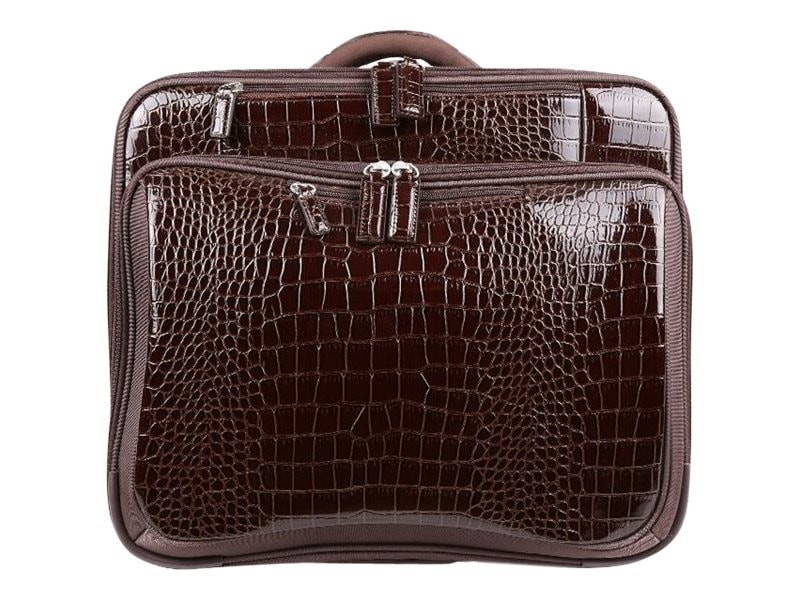 Francine Collections Croco Roller Brown