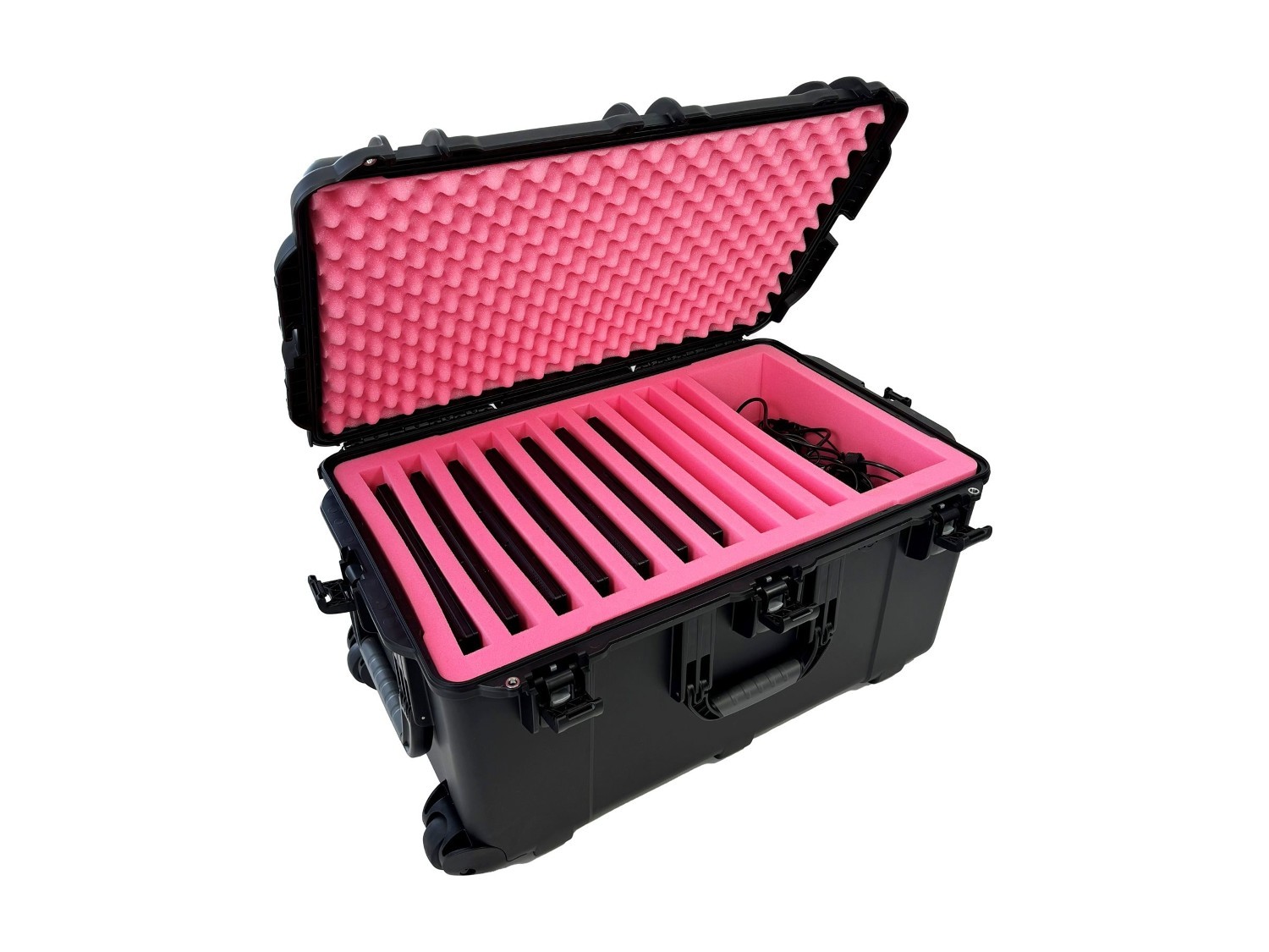 Perm-A-Store Turtle Waterproof, Anti-Static Laptop Case (Wheeled) - 10 Capacity