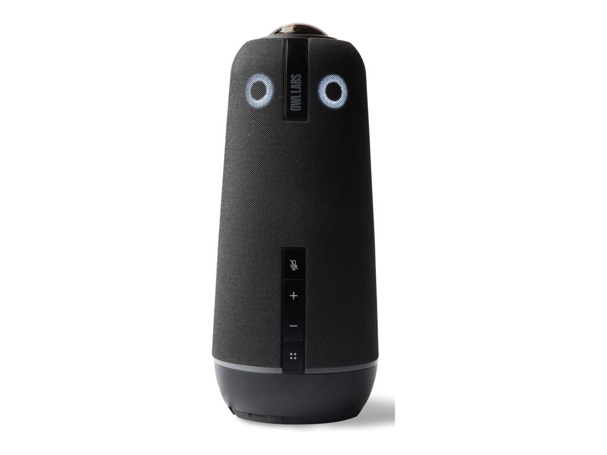 Owl Labs Meeting Owl 4+ Premium Pack, Stand, 16 Usb C SuperSpeed Extension Cable, And Owl Care