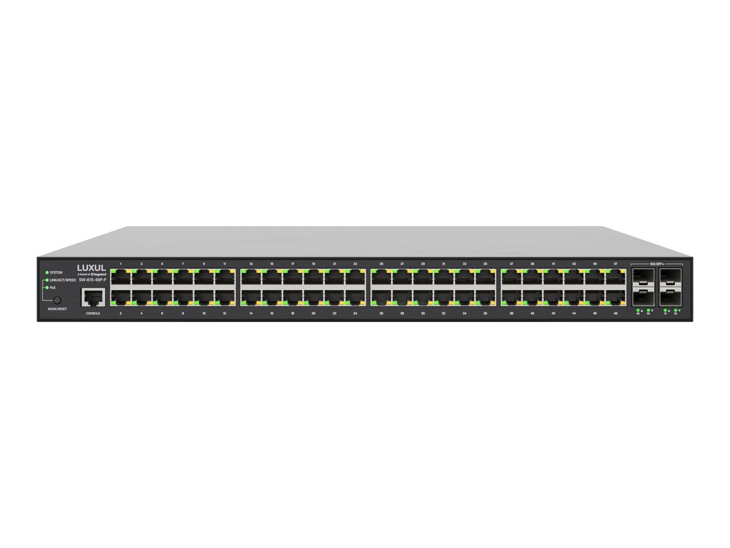 Luxul 52-Port 48 Poe 1G Managed S