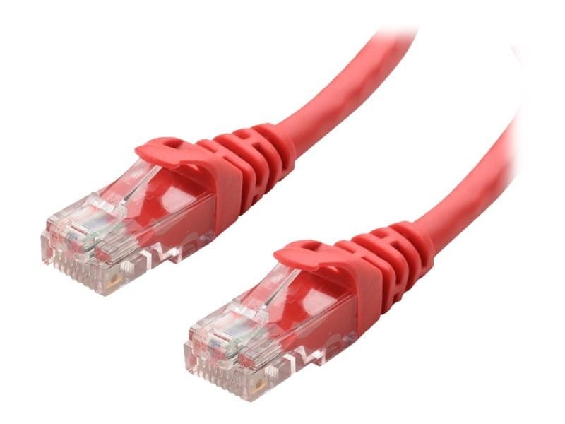 Cable Matters Cat6 10Gbps Utp Snagless Patch Cable, Red, 7FT, 5-Pack