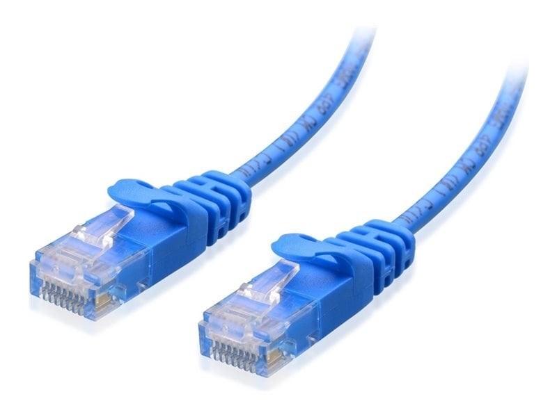 Cable Matters Cat6 Ultra Slim Utp Snagless Ethernet Patch Cable, Blue, 35FT