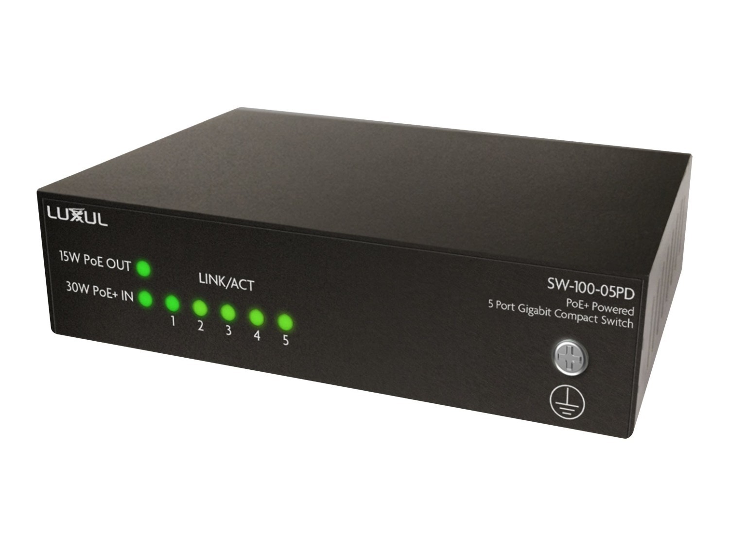 Luxul 5 Port GB Desktop Switch