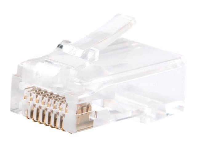 Cable Matters Cat6 Pass Through RJ45 Modular Plugs, 100-Pack