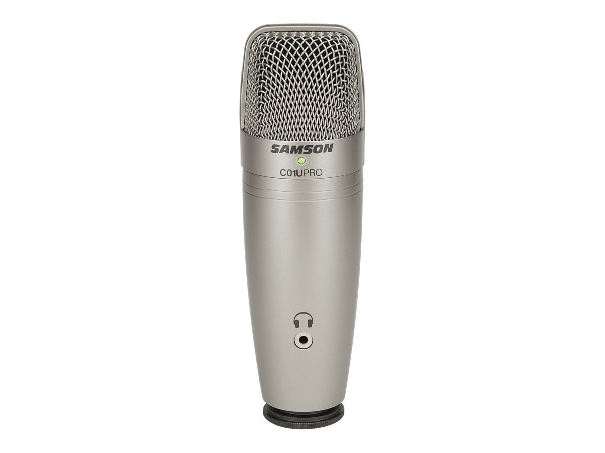 Samson Technologies Samson C01upro LG Diaph Usb CNDSR Mic