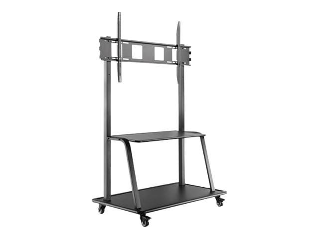 Qomo Mobile Stand With Middle Shelf