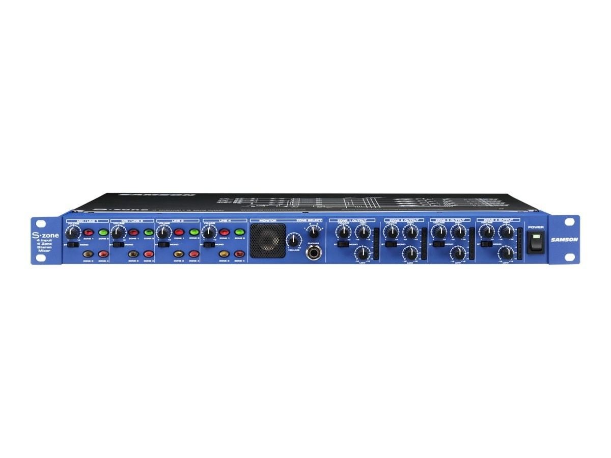 Samson Technologies Samson S-Zone Stereo 4 Zone Mixer