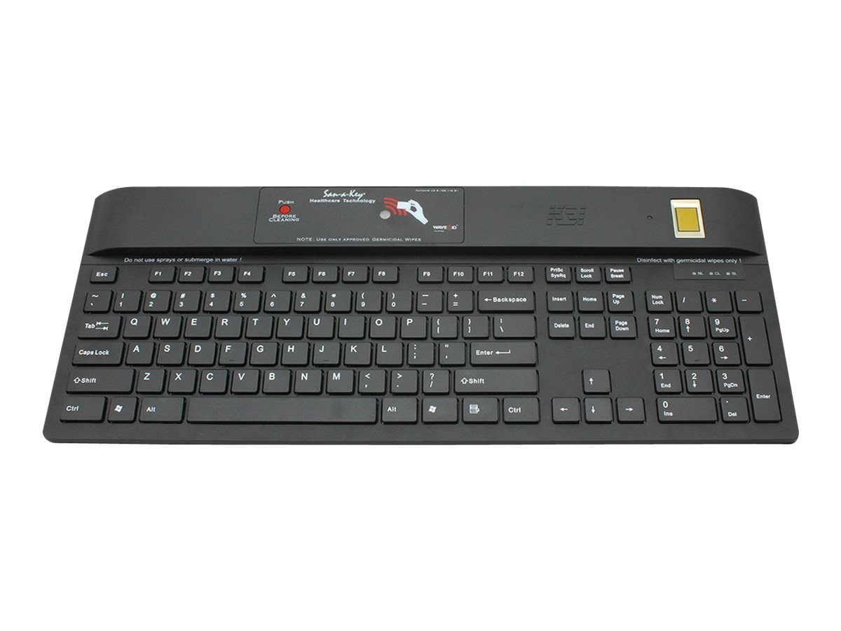 Key Source International Ksi 104 Usb KB W/Rfid125khz, Bio,
