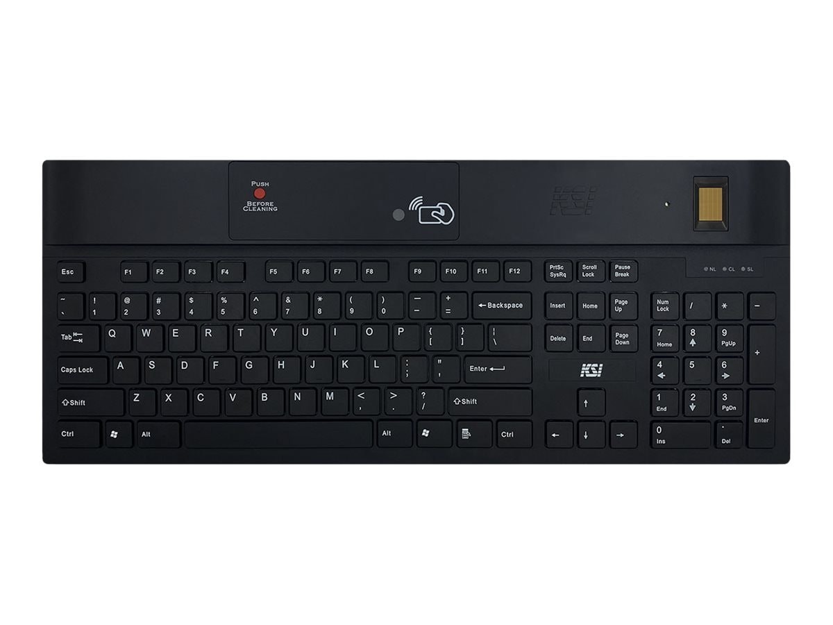Key Source International Ksi BLK 104 KB W/Rfid, CVR & CLNG