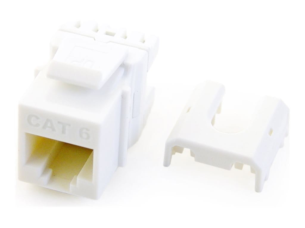 On-Q Technologies On-Q 50 PK QC Cat6 RJ45 Insert, WH