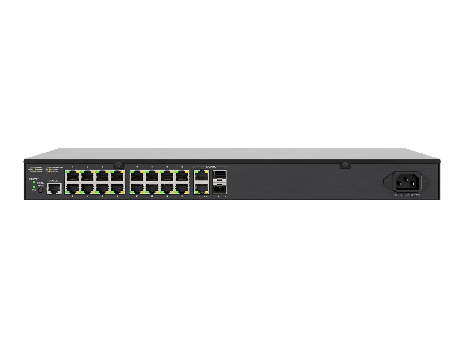 Luxul Av 18 Port 16 Poe1g Managed