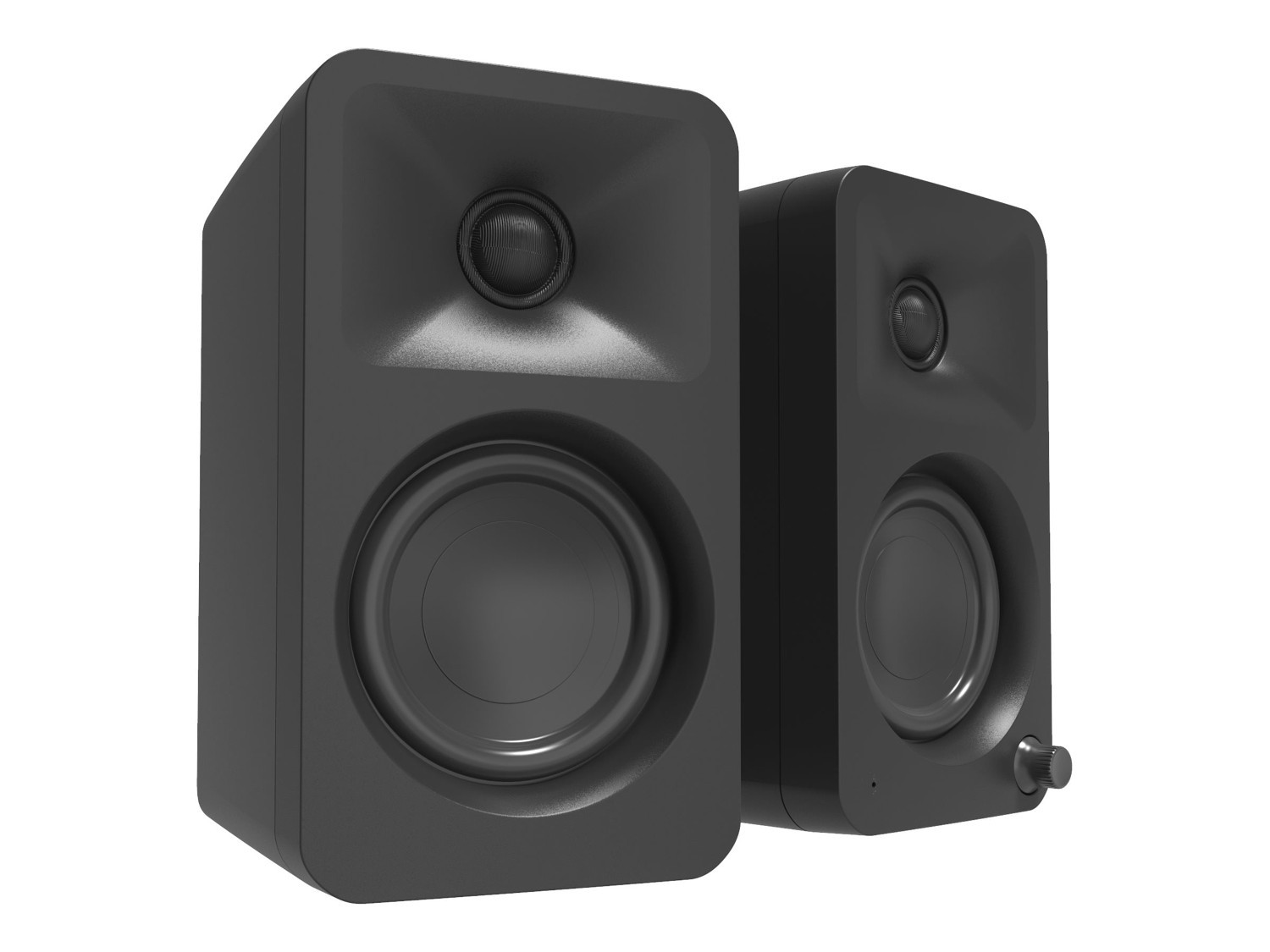 Kanto Living Kanto Ora 2-Way Active Wireless Reference Desktop Speakers - Black (Pair)