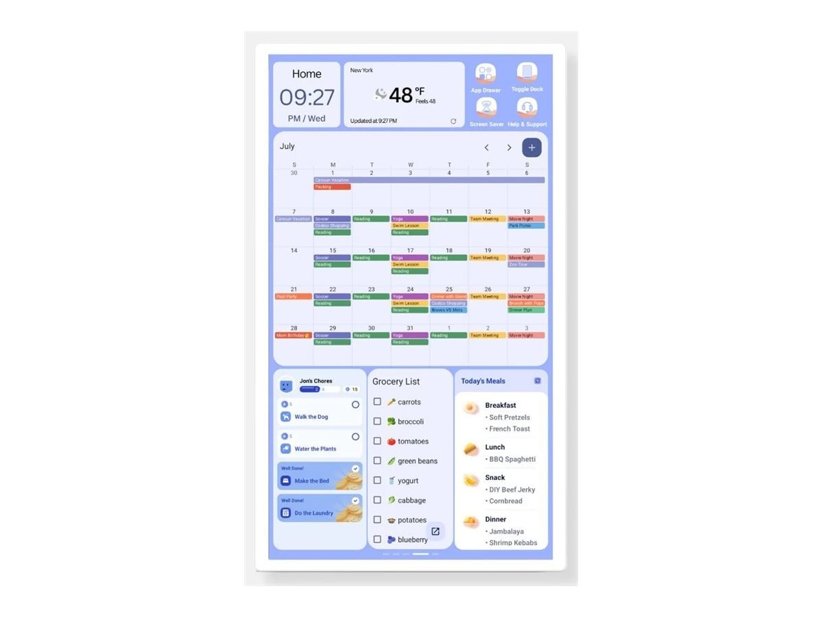 Cozyla Calendar Gen2 32 Uhd4k WHT