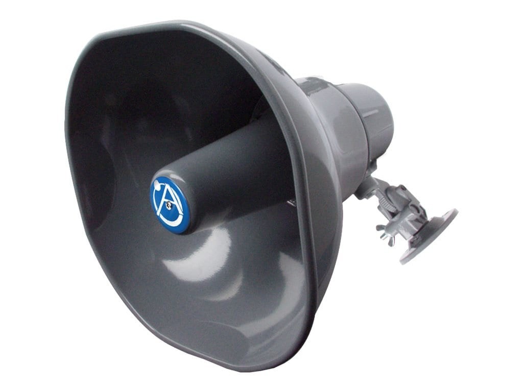 Atlas Sound Ap-30T Horn Speaker W/ 30-Watt 25V/70V/100V Transformer - Gray