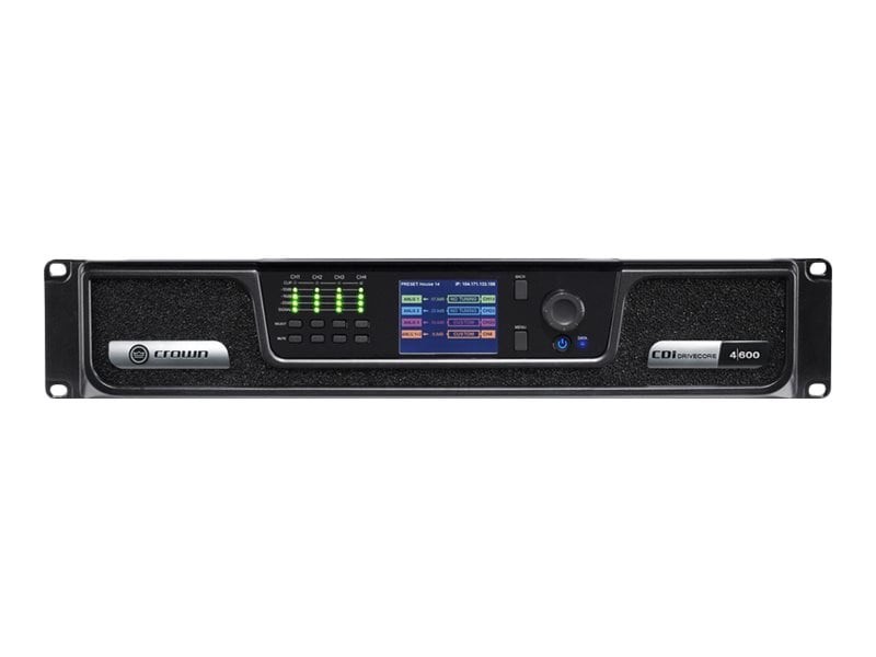 Crown Audio 600 Watts Per Channel 4 Channe