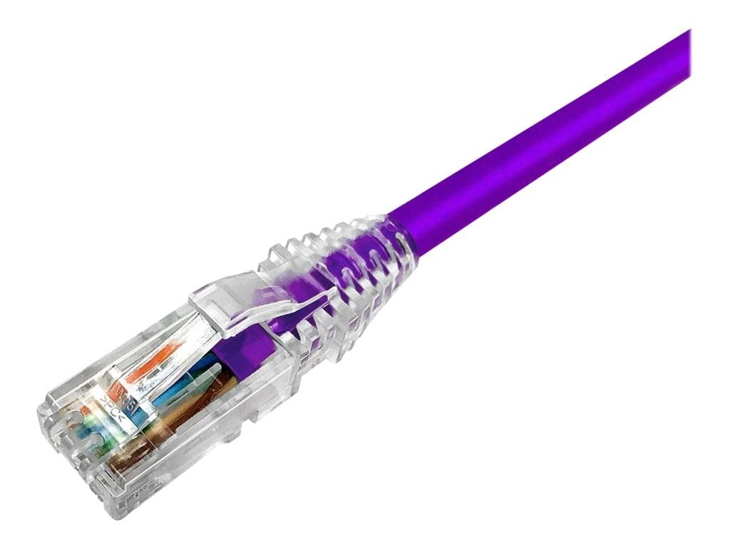 CommScope Systimax CBL Assy Mod 24-4PR STR Cat6 T568B 1FT Violet
