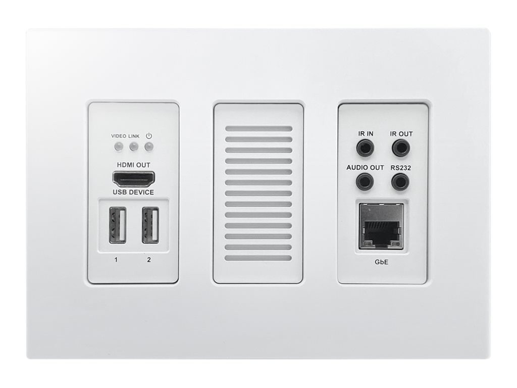 ZeeVee ZyPerUHD60 Encoder, Wall Plate