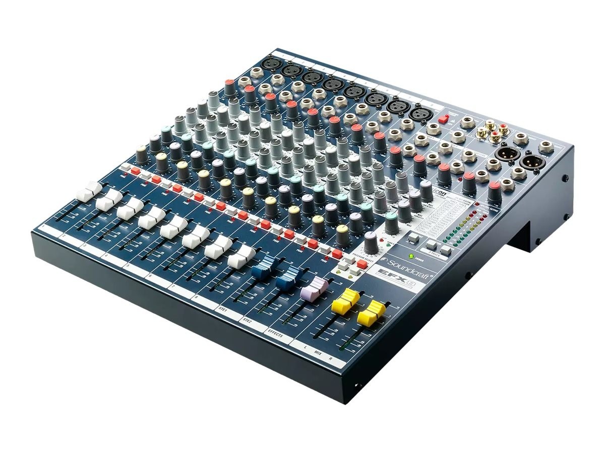 Soundcraft Efx8 Channel Mixer W/Built In