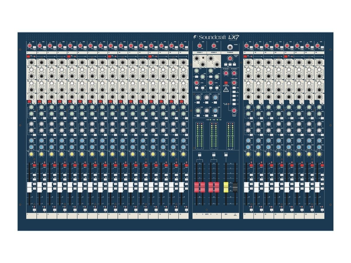 Soundcraft LX7 Ii - 24 Channel Recording