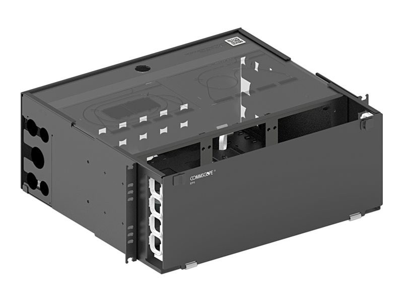 CommScope Systimax Epx 4U Fixed Panel Accpt (12) LGX/PNL Splice Cassepx-4U-Pnl-Enc-Fx