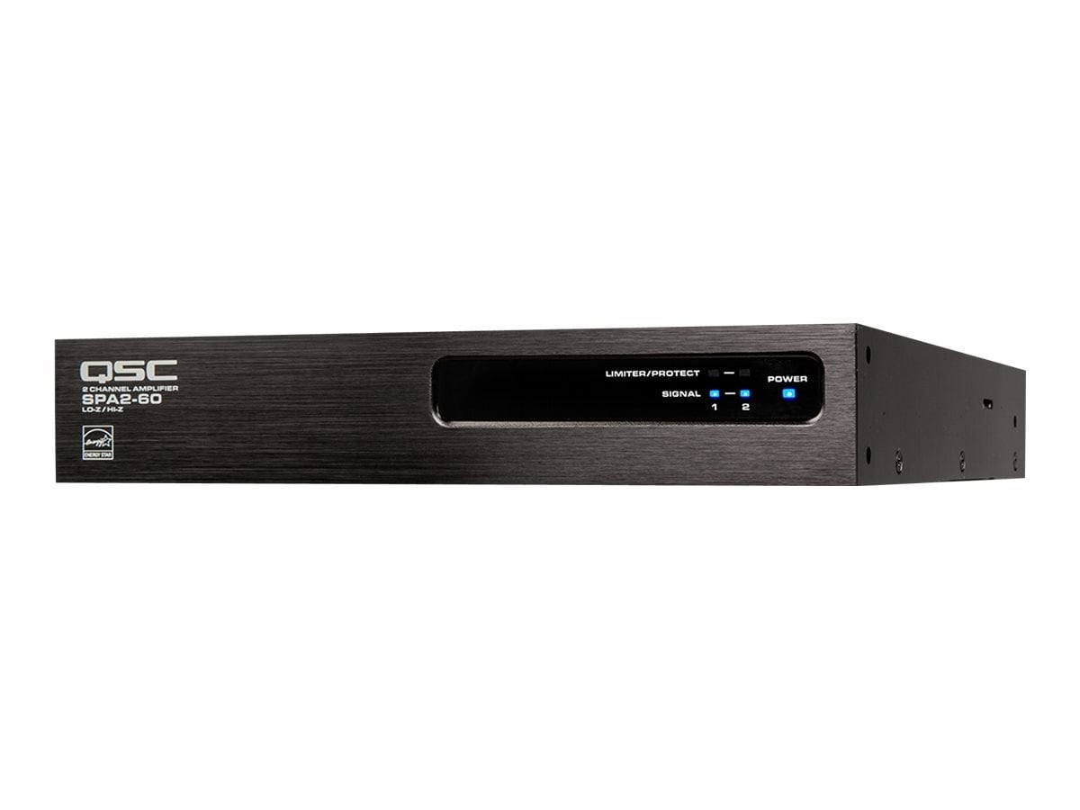 QSC Audio Products QSC Audio EnergyStar Power Amplifier 1/2 Ru 2 Channel