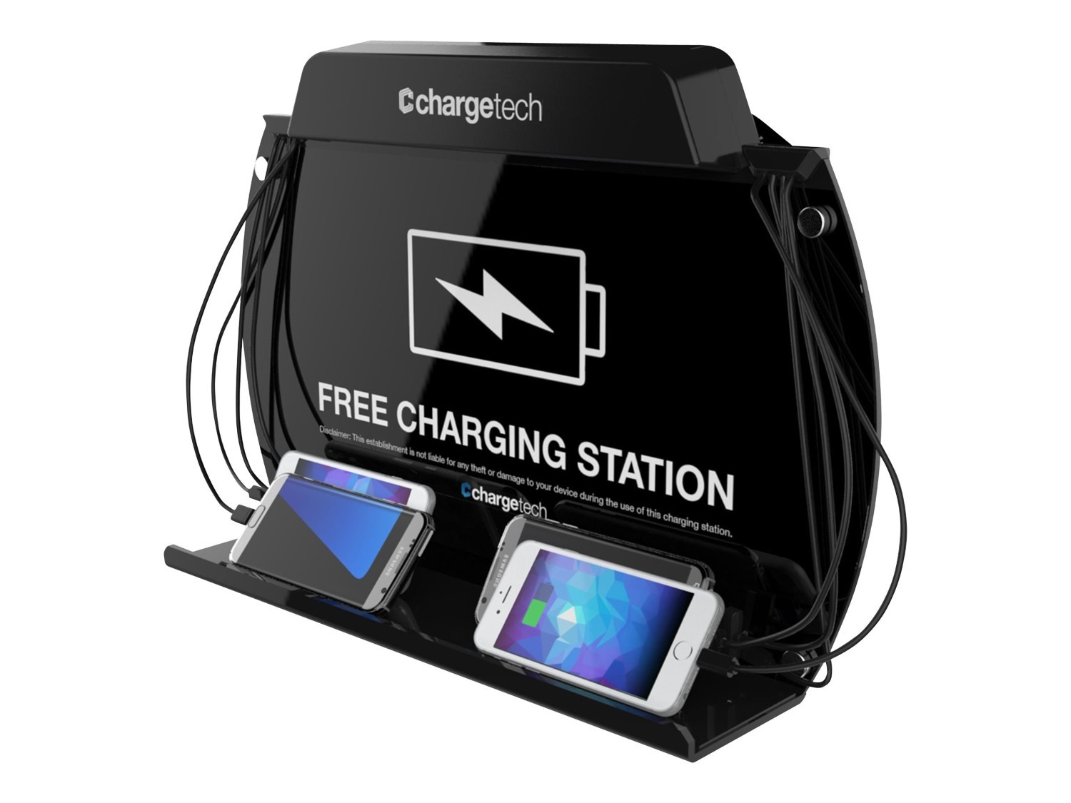 ChargeTech WM9 Wall-Mount Charging Station