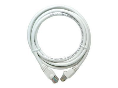 On-Q Technologies On-Q Cat5e Snagless Patch Cable, White, 7FT