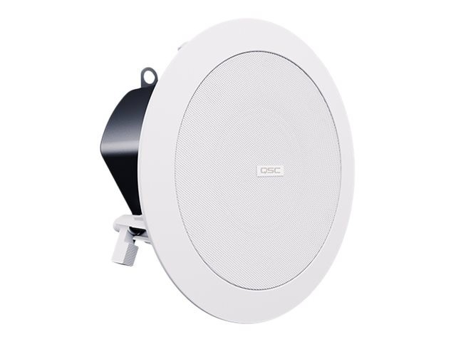 QSC Audio Products QSC Audio 4" Full-Range, Low-Profile Ceiling-Mount Network Loudspeaker
