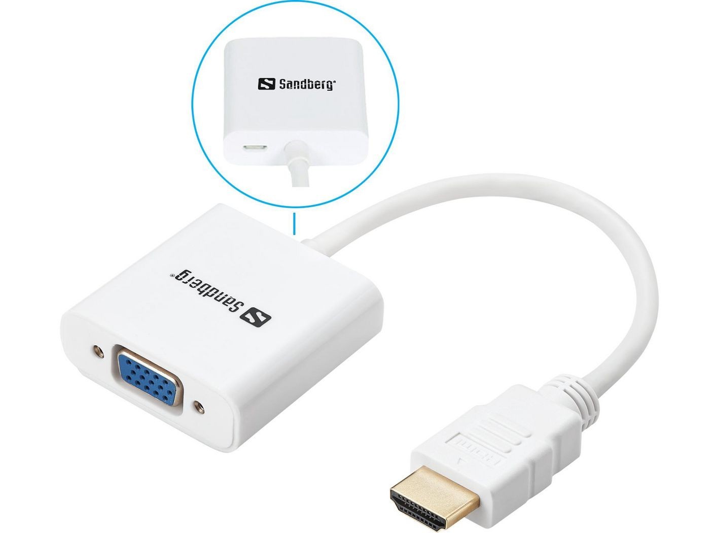 Sandberg Consumentenelektronica>Kabels>Video-adapters