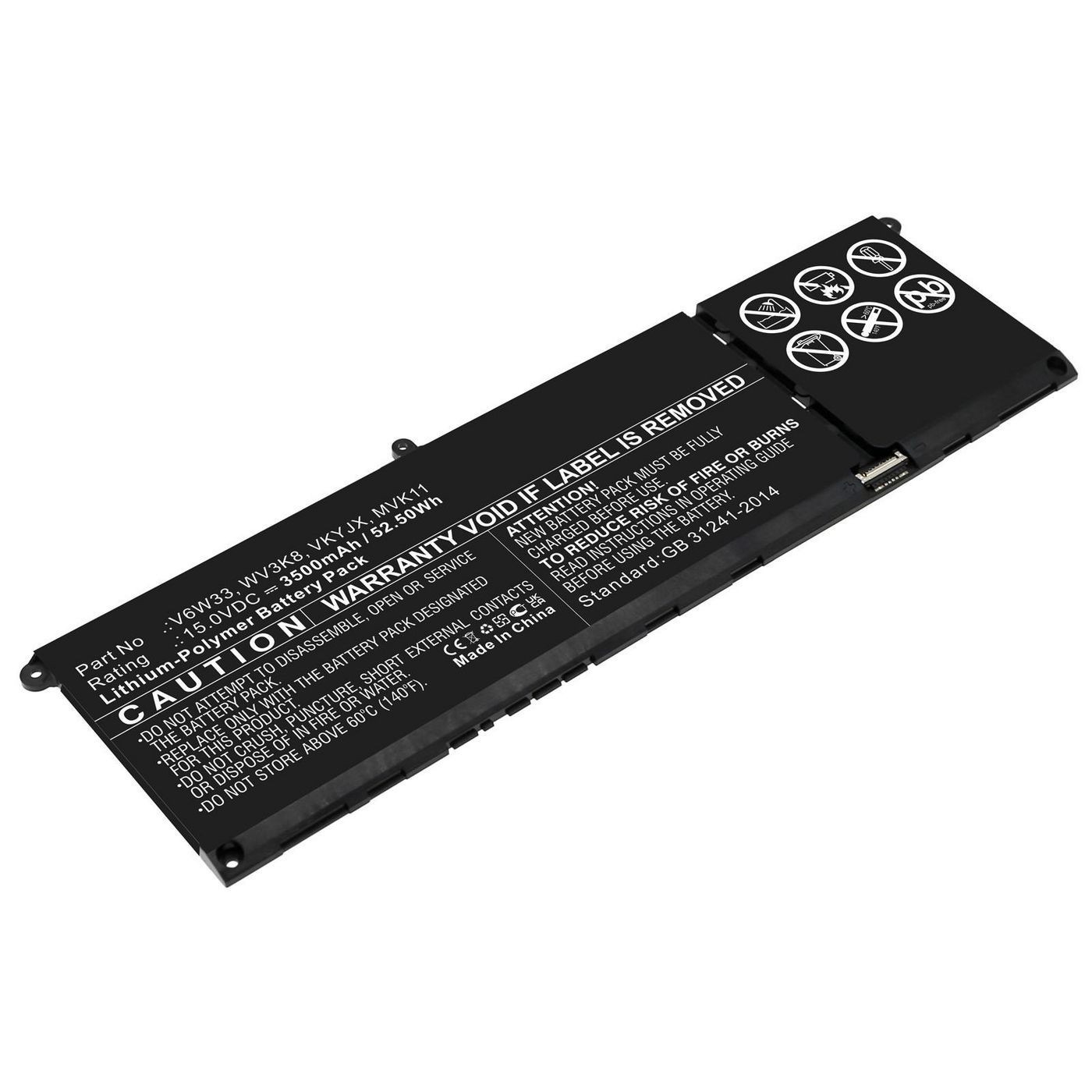 CoreParts Server-, Computer- En Printeronderdelen>Notebooks & reserveonderdelen>Batterijen
