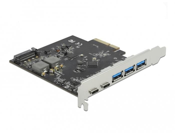 Delock Server-, Computer- En Printeronderdelen>Servers En computers>Systeem componenten>Interfacekaarten / Adapters