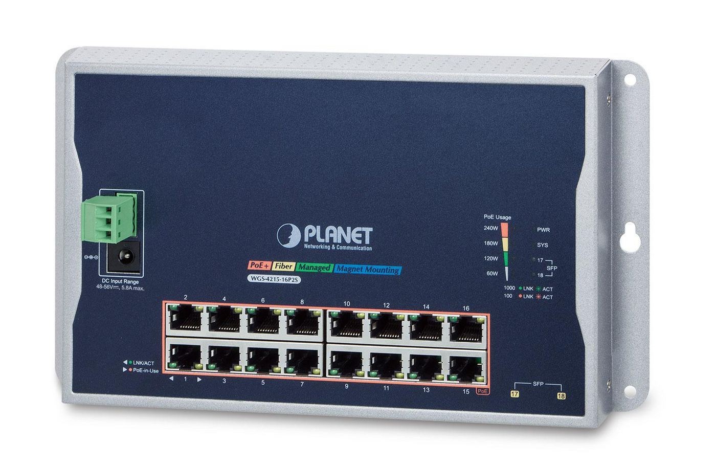 Planet Netwerk>Bedraad netwerk>Netwerk Switches>Netwerk Switches