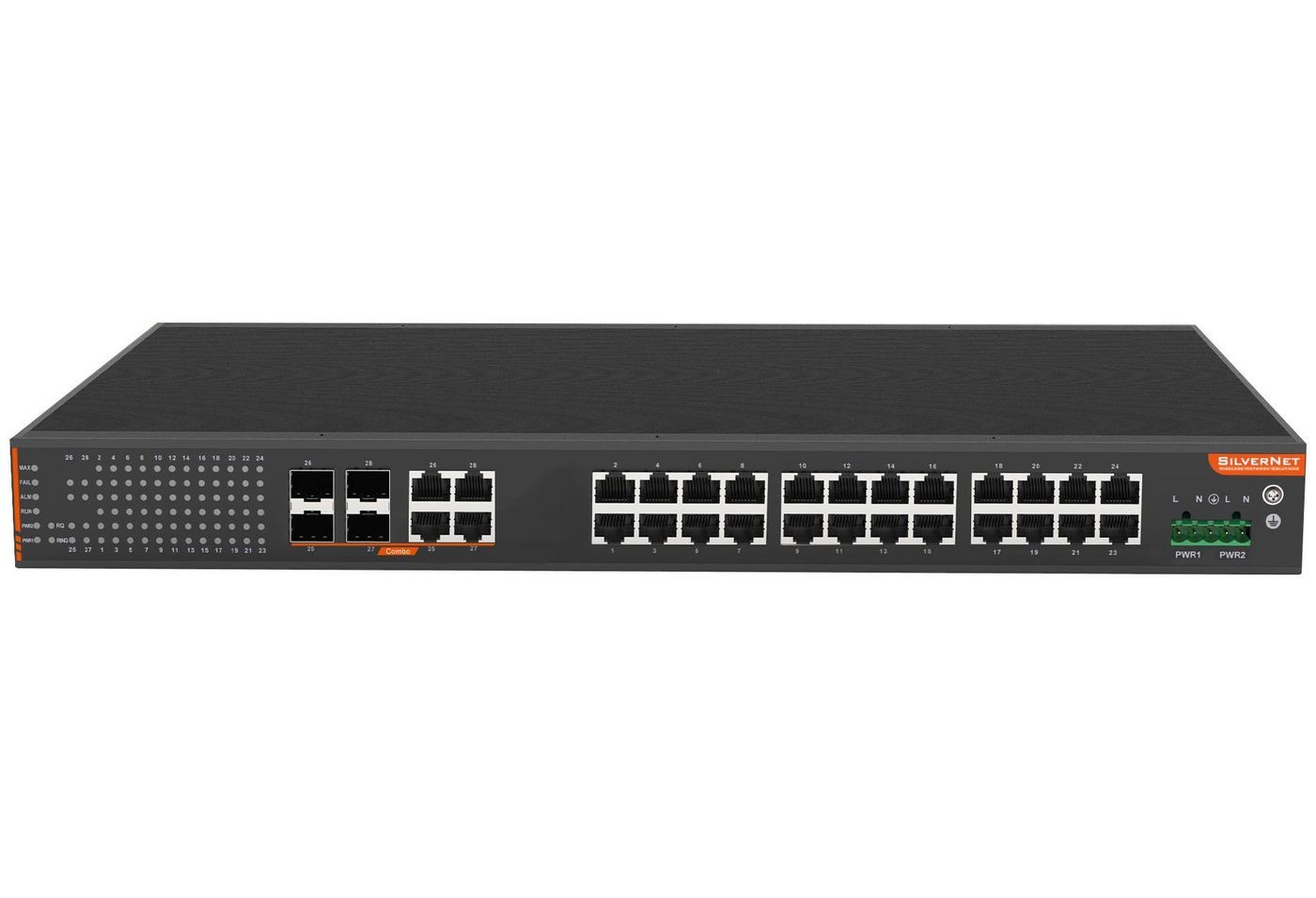 SilverNet Netwerk>Bedraad netwerk>Netwerk Switches>Netwerk Switches