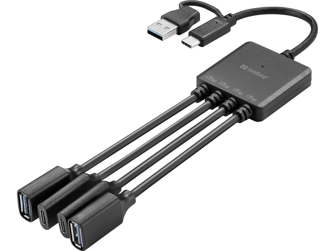 Sandberg Consumentenelektronica>Computer accessoires>Notebook-accessoires>Interfacehubs