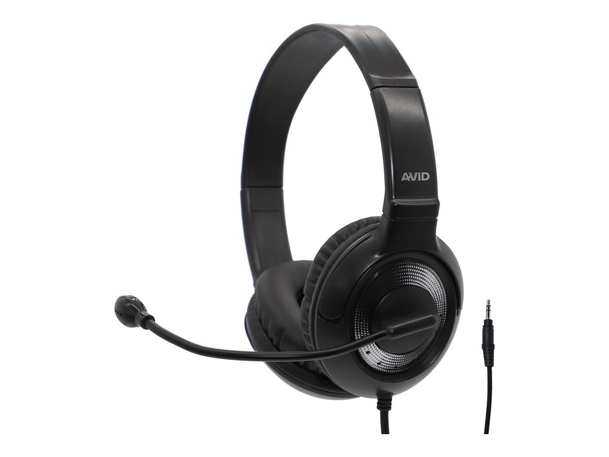 Avid Ae-55 Headset - Black & Silver