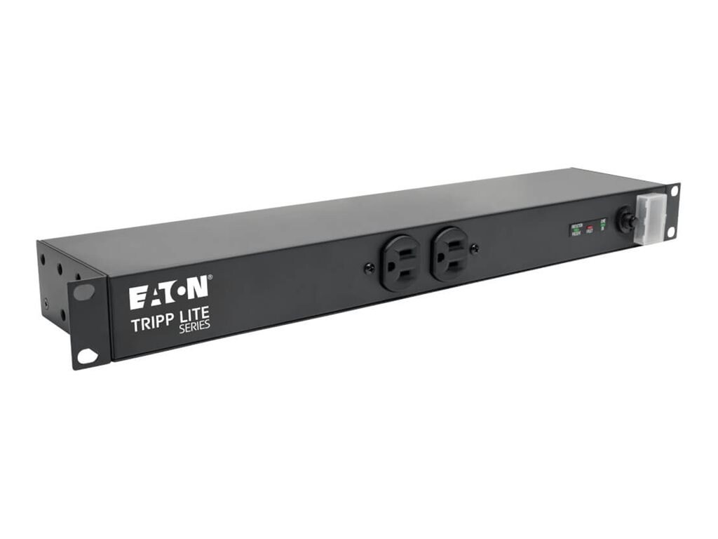 Tripp Lite by Eaton Isobar Surge Protector Rackmount Metal 12 Outlet 15' Cord 1U RM