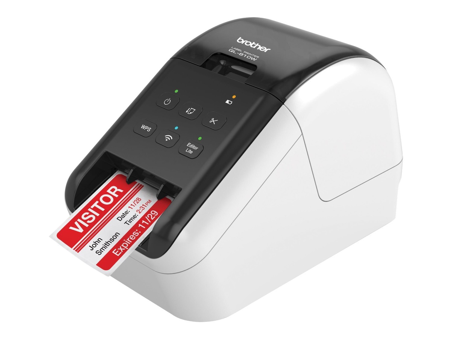Brother QL-810W Wireless Label Printer - Direct Thermal - Monochrome