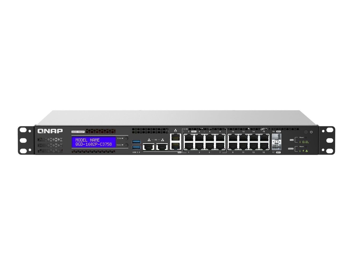 QNAP QGD-1602-C3758-16G Ethernet Switch
