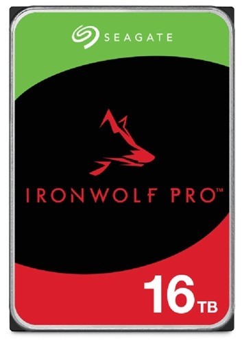 Seagate IronWolf Pro ST16000NT001 16 TB Hard Drive - 3.5" Internal - SATA (SATA/600) - Conventional Magnetic Recording (CMR) Method