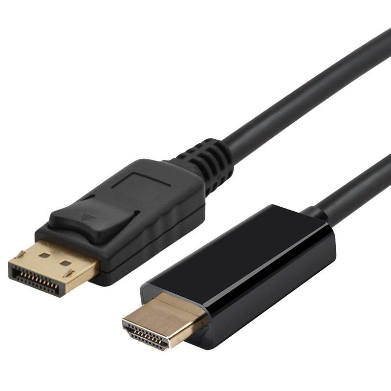 Blupeak DPHD02 2M Displayport Male To Hdmi Male Cable