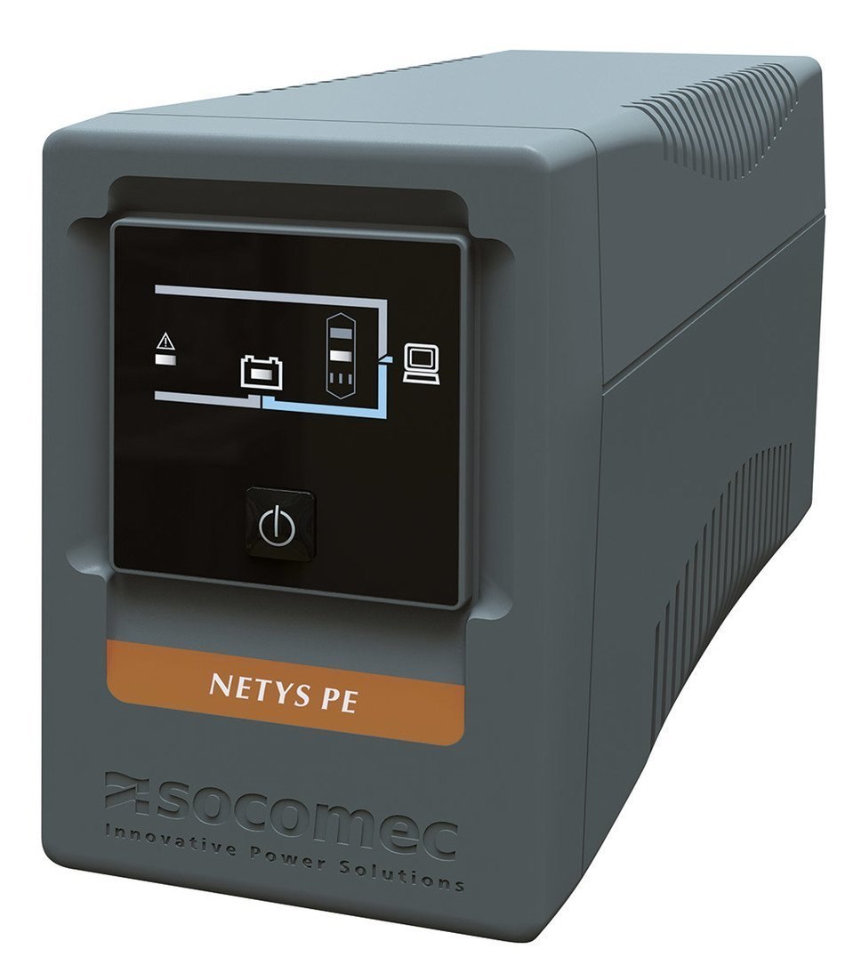 Socomec Npe-0850-Au NeTYS Pe 850Va/480W Tower Line Interactive Ups With Avr