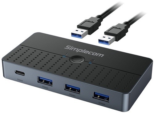 Simplecom SMP Uhb 4P-2-Way-Usb-3.0-Hub