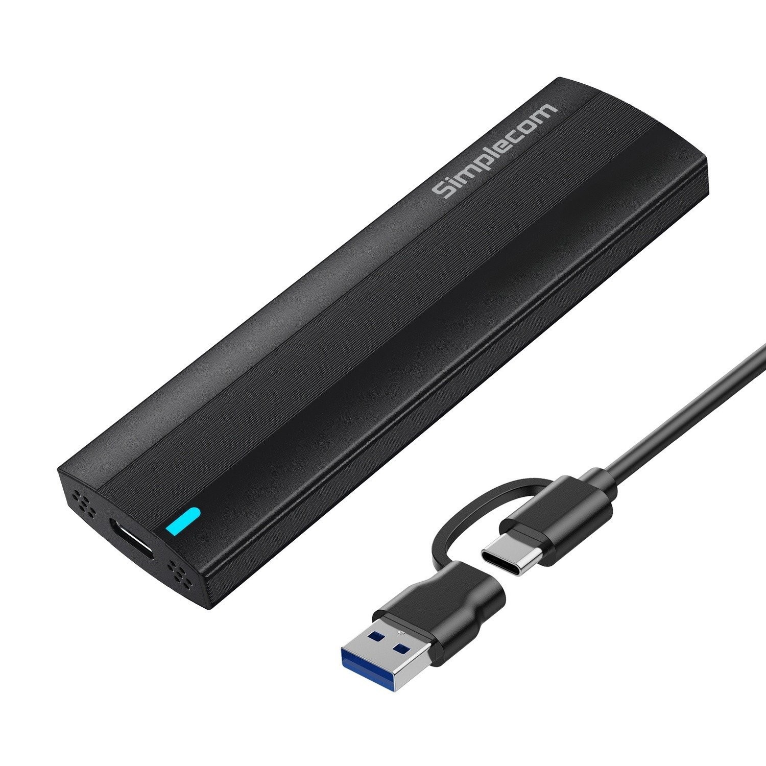 Simplecom SMP Enc M.2-Sata-Usb-C-Usb3.2-Se517-Black